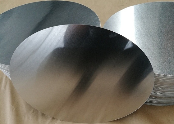 Stop 0,5 mm 1050 3003 Aluminiowa okrągła płyta H14 Temper do naczyń antypoślizgowych