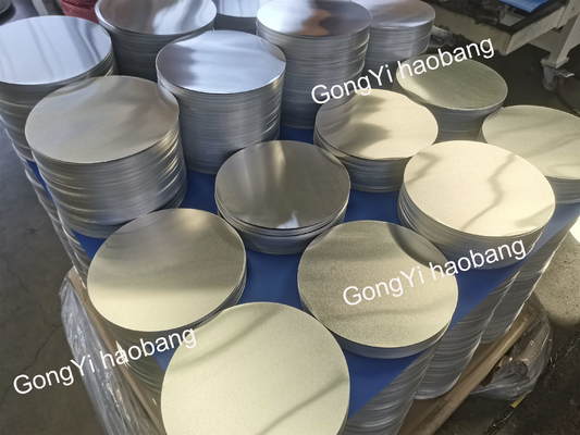 Powierzchnia wykończona 2,4 mm 1100 Głęboki rysunek Aluminiowe dyski odporne na korozję dla kotłów do herbaty