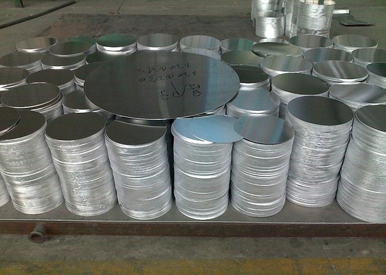 Zwykły 1060 3003 H0 Aluminiowe półfabrykaty okrągłe 1,0 mm do naczyń kuchennych