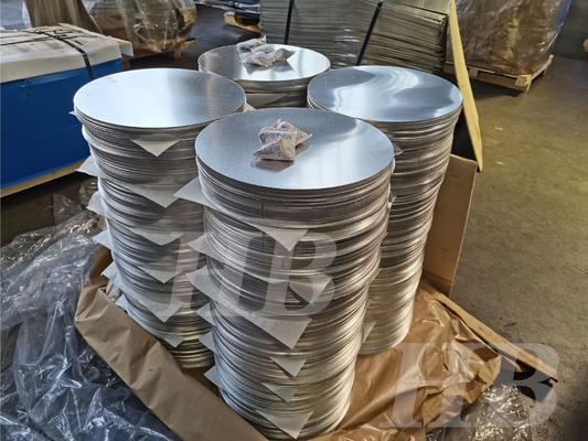 Powierzchnia wykończona 2,4 mm 1100 Głęboki rysunek Aluminiowe dyski odporne na korozję dla kotłów do herbaty
