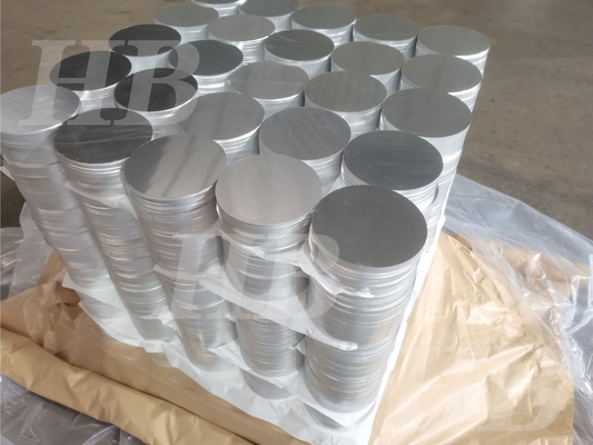 1060 - H14 Aluminiowe płytki kręgowe płaskie dla znaków ostrzegawczych drogowych 1 seria