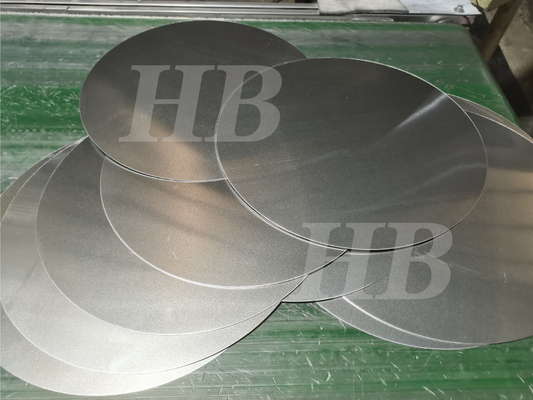 1100 Kompozycja chemiczna Aluminiowy dysk pusty bez całości i zadrapania do naczyń kuchennych