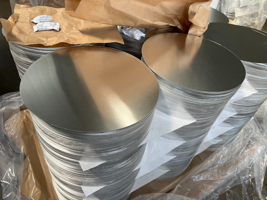 3 mm grubości 1100 Aluminiowe koła Dc Walcowane Polerowane do produkcji naczyń kuchennych