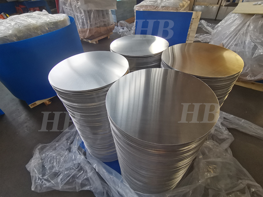 3 mm grubości 1100 Aluminiowe koła Dc Walcowane Polerowane do produkcji naczyń kuchennych