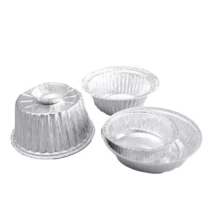 Zamówione pudełko na obiad z folii aluminiowej o grubości 0,3-6 mm z uszczelnieniem przeciwciśnieniowym dla przemysłu gastronomicznego