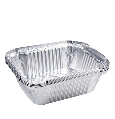 Zamówienie na żywność Jednorazowa folia aluminiowa Pojemnik na żywność 900 ml