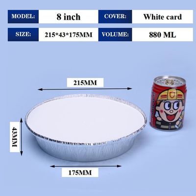 8 cali foliowe pudełko na obiad