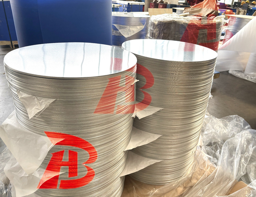 Chiny Głęboki rysunek naczynia kuchenne 80mm-1600mm 1050 aluminiowy okrągły arkusz