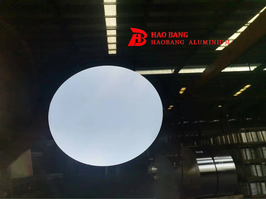 Chiny eksportują stop aluminium 3003 3004 3005 Srebrne dyski aluminiowe do naczyń kuchennych lampki