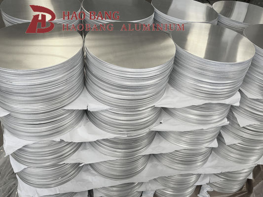 Silvery High-Shine Aluminum Circles 1050/1080 80-1600MM For Household Fixtures