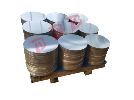 1050 1100 3003 Seria Płytka okrągła Dekoracyjne blachy aluminiowe Płyty metalowe do wyrobów kuchennych