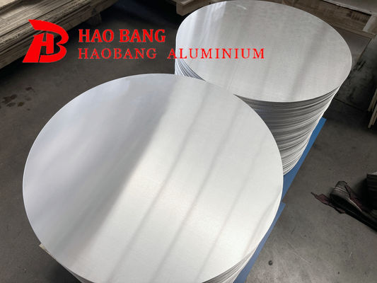 3003 1050 1060 Aluminiowy okrąg Blank H18 Temper 100 ‰ 1000 mm Dia Deep Drawing Disc do pieczętowania naczyń kuchennych