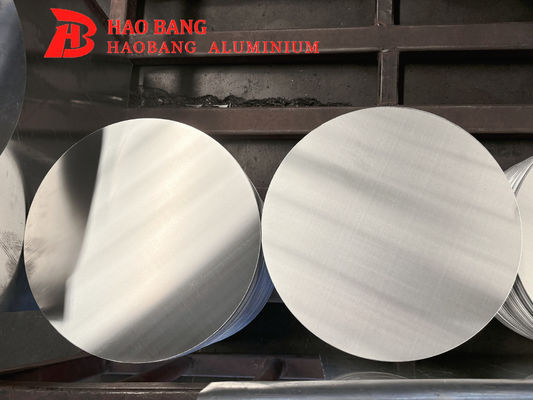 3003 1050 1060 Aluminiowy okrąg Blank H18 Temper 100 ‰ 1000 mm Dia Deep Drawing Disc do pieczętowania naczyń kuchennych
