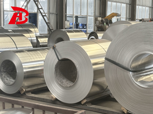 Stop 1050 1060 1070 1100 Srebrny Aluminiowy Zwoj Aa1050 Aa1060 Zarówno materiał Cc, jak i materiał Cc do szpilów elektrycznych