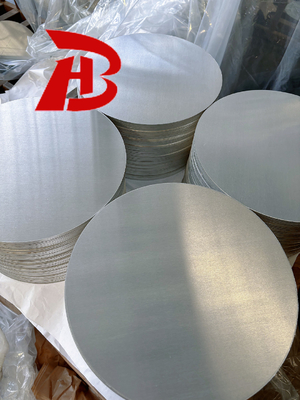 Srebrowy okrągły aluminium kręgi serii 1000