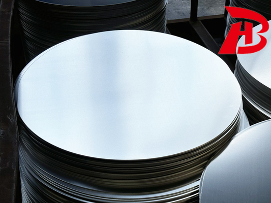 Powierzchnia wykończona z mięsa na zbiornik Aluminiowe dyski Koła 1050 H12 H14 H16 H18 H0 Cc Materiał Dc Materiał do pokrycia patelni