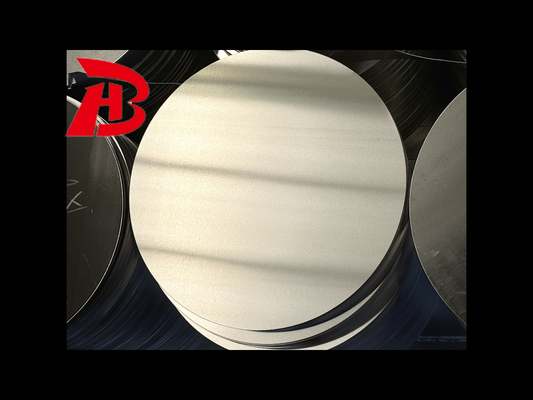 Srebrowy okrągły aluminium kręgi serii 1000