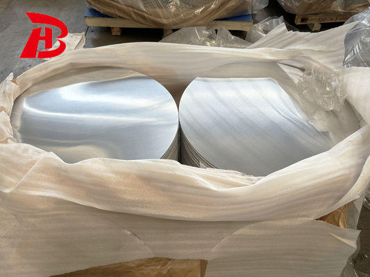 Stabilna wydajność i matowa powierzchnia płyty okrągłe z aluminium 1080/1100 Φ80-1600MM do produkcji paneli przyrządów