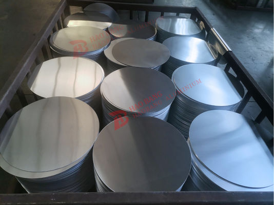 Aluminiowe krążki okrągłe, konfigurowalne do różnych zastosowań w naczyniach kuchennych, o grubości od 0,3 do 6 milimetrów