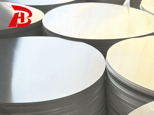 Wysokiej płaskości płytka aluminiowa 1050/3003 Stop O H12 Temperatura CC DC Materiał Głęboki rysunek odporny na pęknięcia