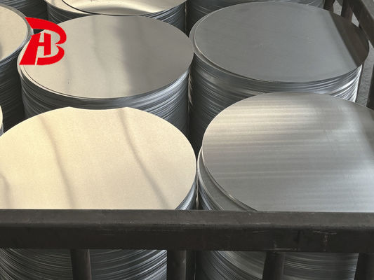 Wysokiej płaskości płytka aluminiowa 1050/3003 Stop O H12 Temperatura CC DC Materiał Głęboki rysunek odporny na pęknięcia