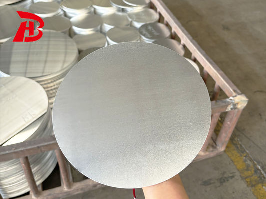 Wysokiej płaskości płytka aluminiowa 1050/3003 Stop O H12 Temperatura CC DC Materiał Głęboki rysunek odporny na pęknięcia