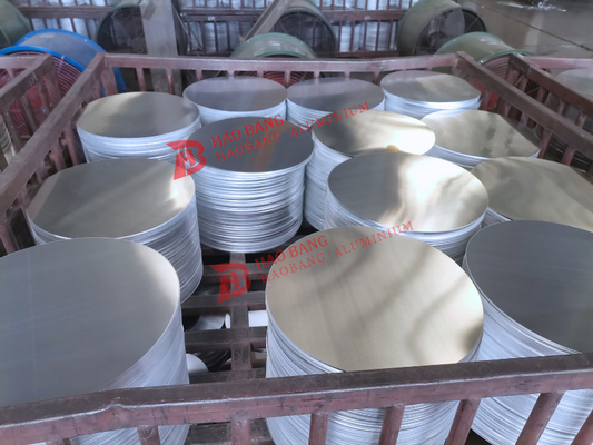 Sliver 1100 Głęboki rysunek DC Aluminiowy okrąg do naczyń kuchennych