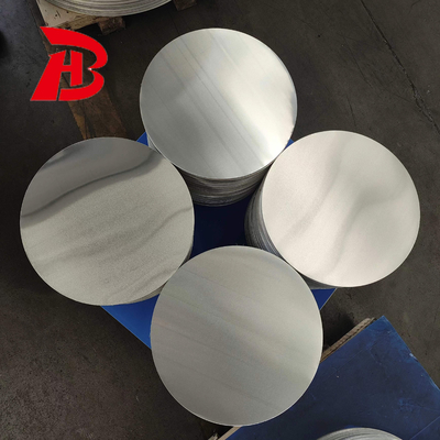 Srebro powlekane aluminium okręgi do wykonywania znaków ostrzegawczych drogowych gotowanie garnki i patelnie