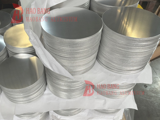 Aluminiowa płytka okrągła Nowy produkt 1060 1070 Gorąco walcowanie głęboki rysunek Aluminiowy dysk