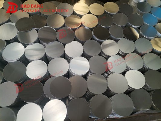 Aluminiowe krążki okrągłe, konfigurowalne do różnych zastosowań w naczyniach kuchennych, o grubości od 0,3 do 6 milimetrów