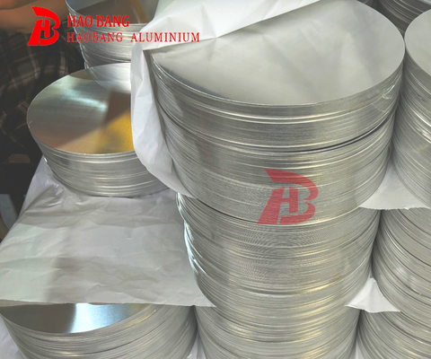 Gorąco walcowane, odlewane, walcowane płytki aluminiowe, okręgi, grubość 6 mm