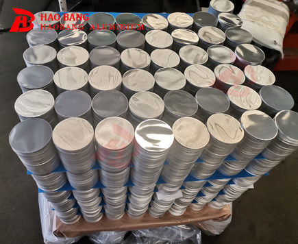 Aluminiowe krążki okrągłe, konfigurowalne do różnych zastosowań w naczyniach kuchennych, o grubości od 0,3 do 6 milimetrów