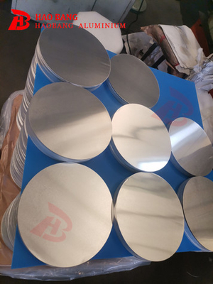 Krąg okrągły ze srebrnego aluminium do urządzeń elektrycznych i samochodowych