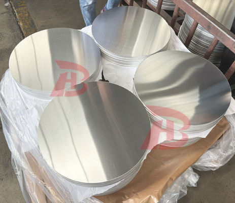 Uniform Silvery Aluminum Circles 1050 80-1600MM Dia for Lighting Reflectors