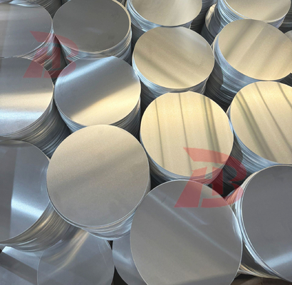 Najlepsza jakość Aluminiowy Krąg Srebrnie powlekany lustrowy wykończenie Gładkie bez burr