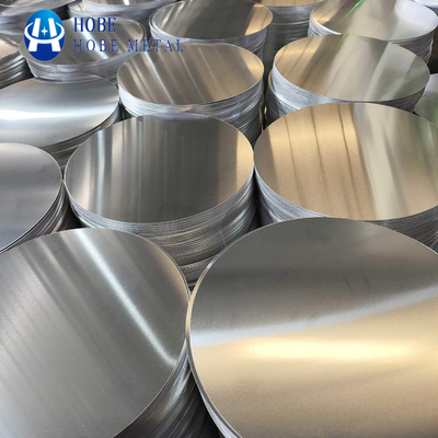 Wykończenie młyn 0,3-6,0 mm Aluminiowa płyta okrągła do naczyń kuchennych Dekoracja reflektorów oświetleniowych
