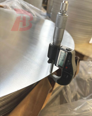Wysokiej blasku srebrny aluminium koła 80-1600MM średnica 0,3-6,0MM grubość z młynem wykończona powierzchnia do urządzeń gospodarstwa domowego