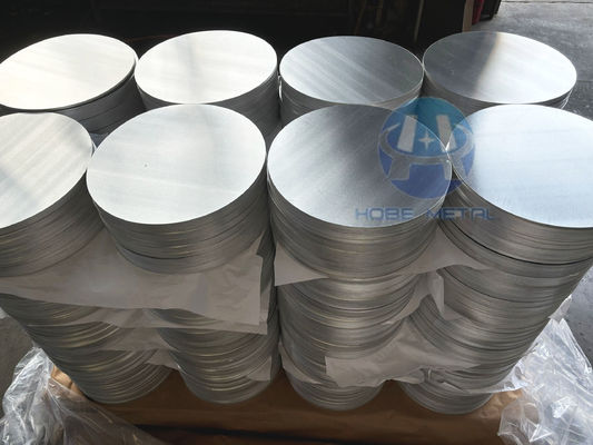 Wysokiej płaskości płytka aluminiowa 1050/3003 Stop O H12 Temperatura CC DC Materiał Głęboki rysunek odporny na pęknięcia
