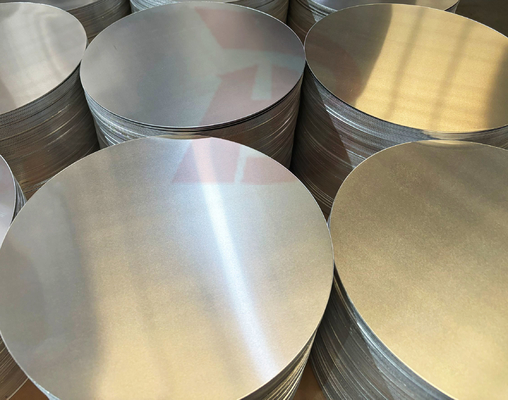 1100 1050 1060 3003 okrągłe dyski aluminiowe Wytwarzanie aluminiowych wyrobów kuchennych / znaków drogowych