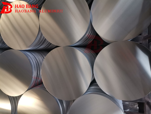 Kręgi metalowe okrągłe Aluminiowe kręgi serii 1000 Stop do naczyń kuchennych