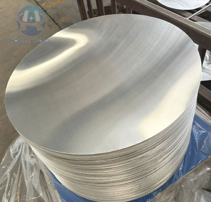 1050 1060 3003 Aluminum Circle Disc with 0.3-6mm Thickness and 100-1000mm Diameter for Deep Drawing Cookware Pots Pans Lamp Covers