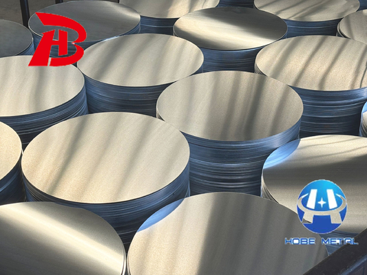 Odlewanie Walcowanie Gorąco Walcowane Aluminiowe Koło 1050 1070 Wytworzone w Chinach