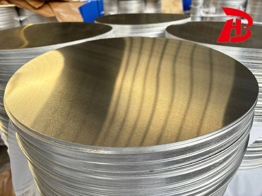 Powierzchnia aluminiowa serii 1 Krąg lustrzany Własności rozciągające Dobre dla naczyń kuchennych