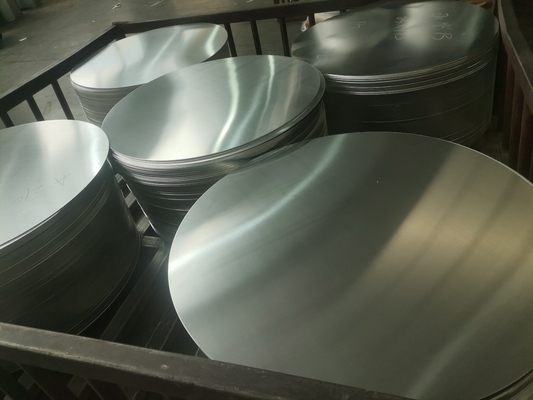 1000 3000 5000 Series Aluminium Circle Cast Walled Hot Walled Mill Finish
