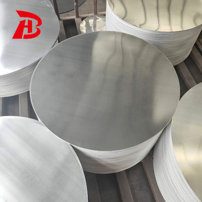 Wysoka płaskość 1050/3003 stop aluminium dysk H12 hartowanie głębokie tłoczenie odporne na pękanie do garnków patelni przemysłowe tłoczenie