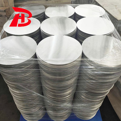 Gładka powierzchnia Wysokiej płaskości Aluminiowy dysk 0,3 ∼6 mm grubość Custom Size Aluminium Blank for Lamp Cover & Pots