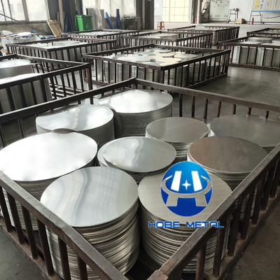 1100/1050/1080/H12/H14/H18 (CC/DC) Aluminiowy krążek (Grubość: 0,3-6mm, Średnica: 60-1800)​