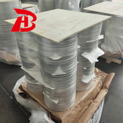 Błyszczące, gładkie aluminiowe kręgi 1100 o grubości 0,3-6,0 mm do zastosowań odblaskowych