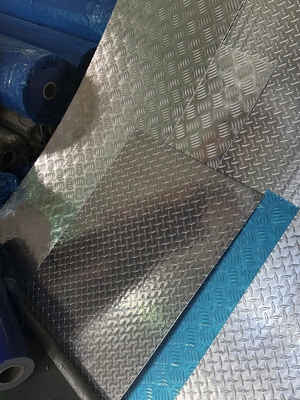 Aluminium Checker Sheet Round Plate Mill Finish Alloy 3000 5000 serii