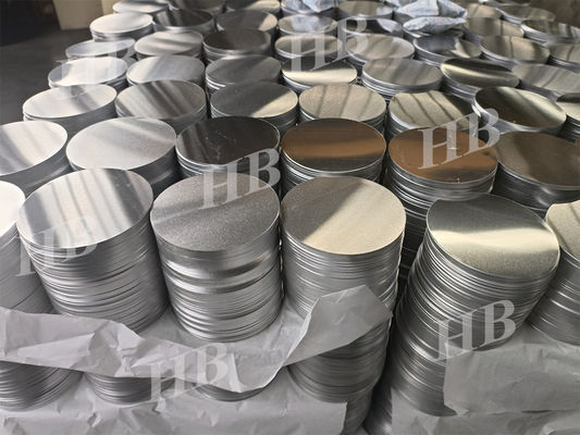 Custom Aluminum Circle 100-1000mm Diameter with Smooth Surface for Deep Drawing and Industrial Stamping